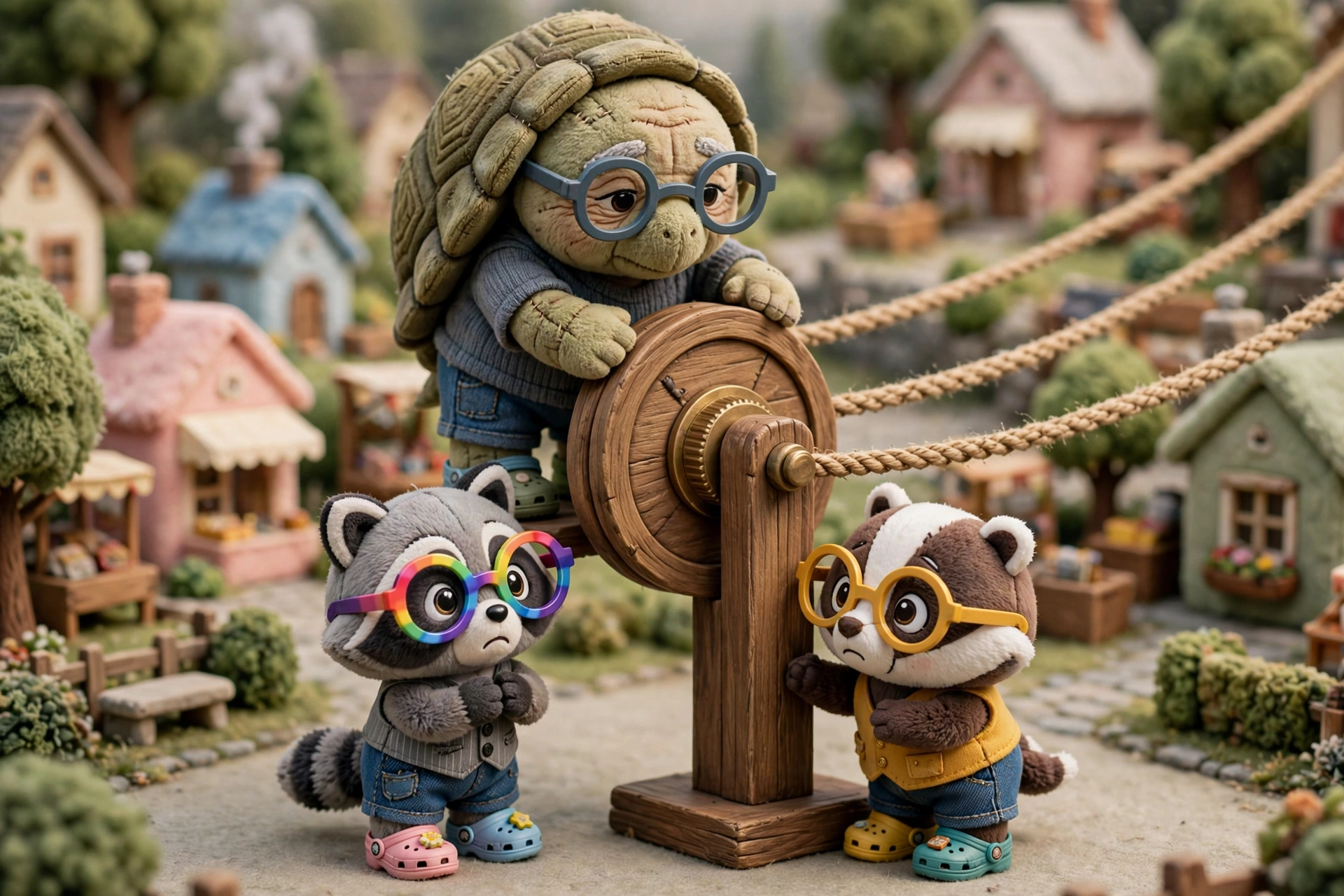 The tortoise turns the overnight-rate dial.