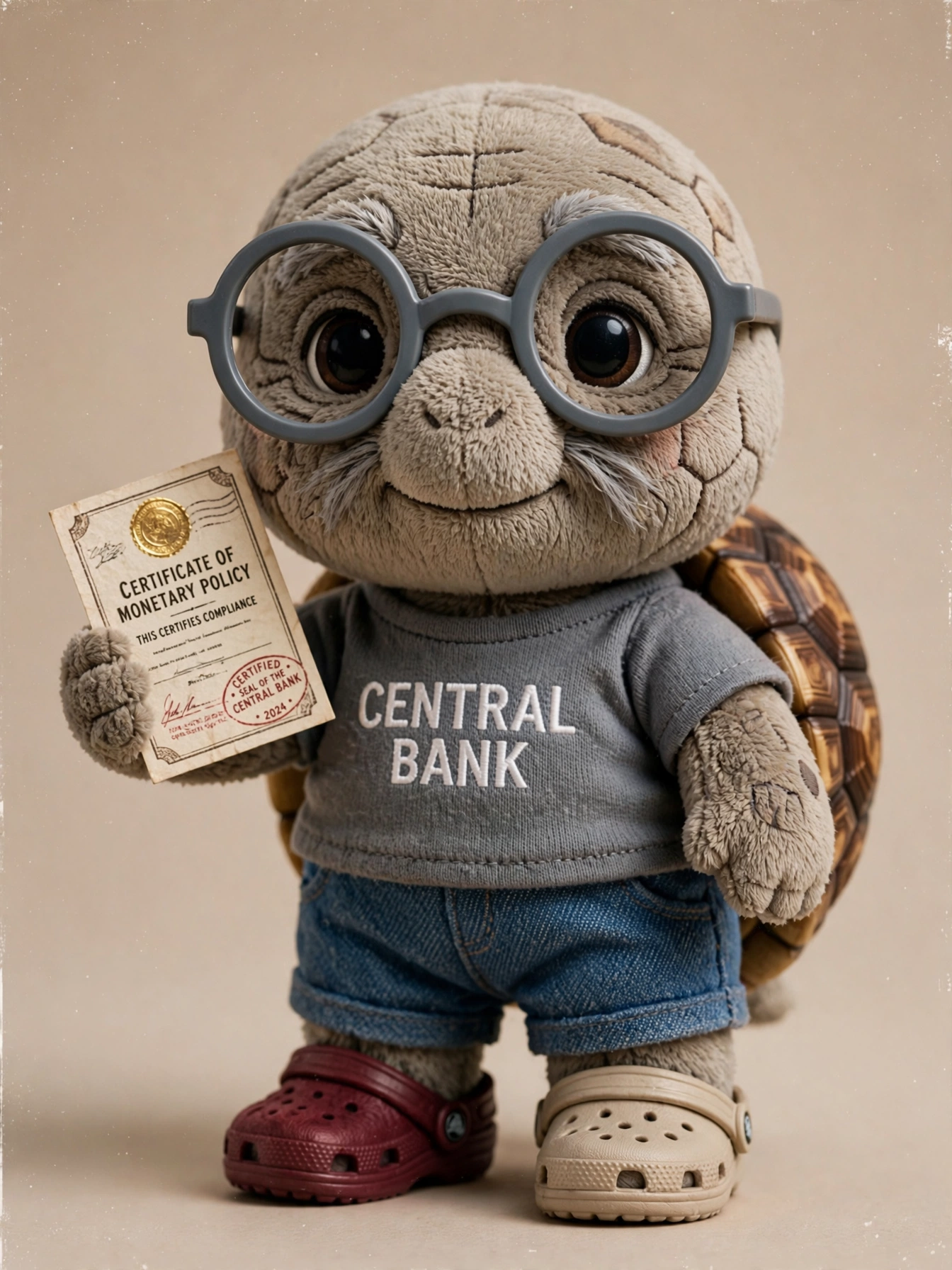 Plush tortoise