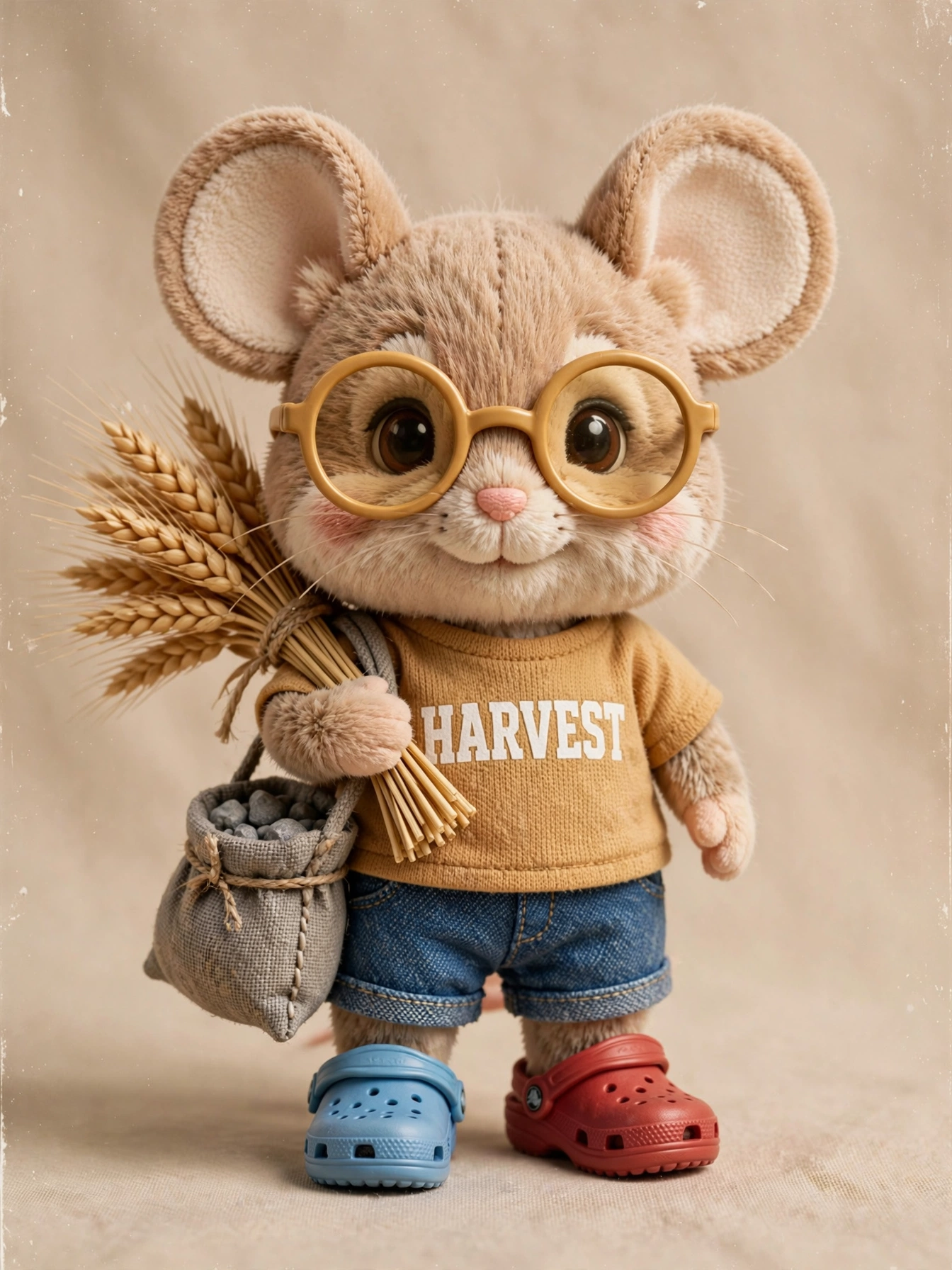 Plush field mouse